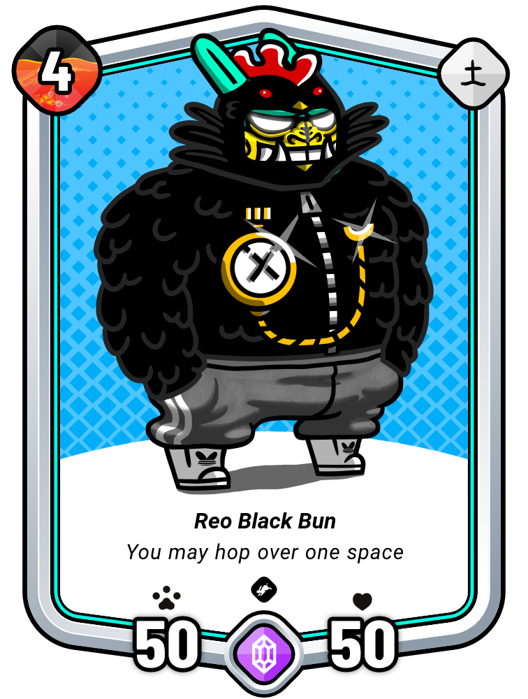 Reo Black Bun