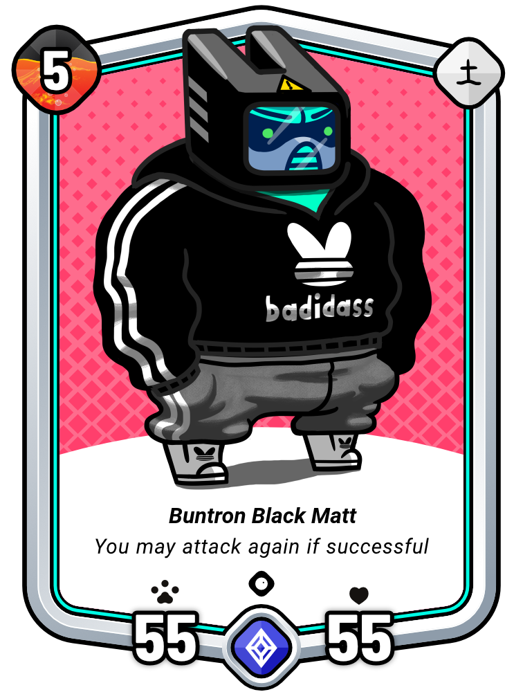 Buntron Black Matt