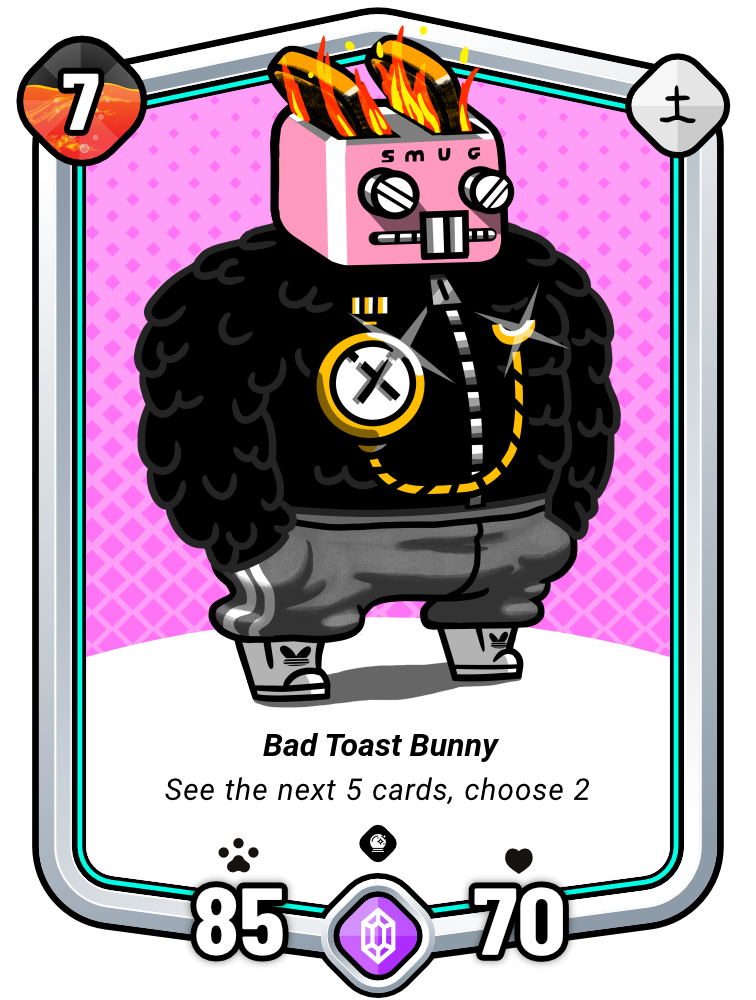 Bad Toast Bunny