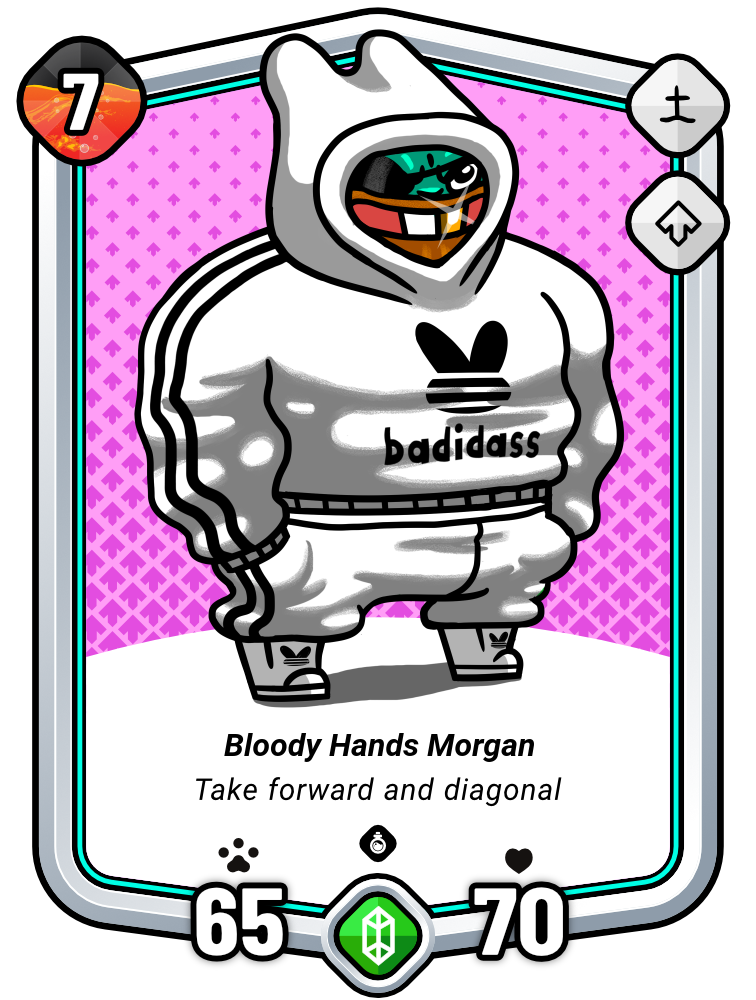 Bloody Hands Morgan