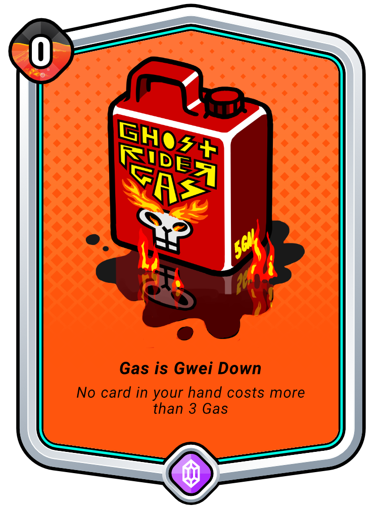 Gas is gwei down